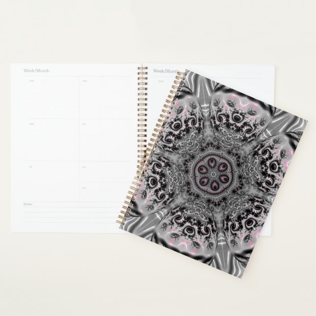 The Silver Fractal Garden Planner (Display)