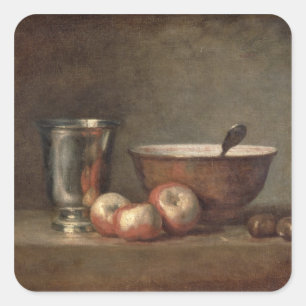 The Silver Goblet, c.1768 Square Sticker