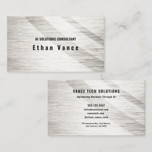 The Silver Lining Strategist Business Card