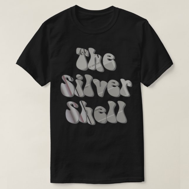 The Silver Shell T-Shirt (Design Front)