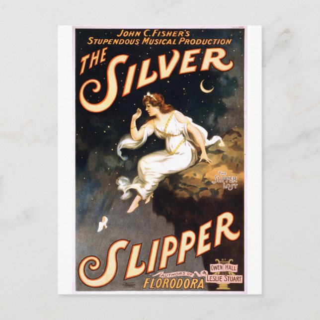 The Silver Slipper c. 1902 Postcard (Front)