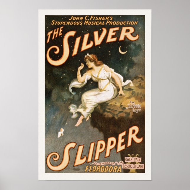 The Silver Slipper Performing Arts Vintage Poster (Front)
