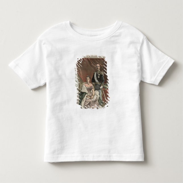 The Silver Wedding Anniversary of the King Toddler T-Shirt (Front)