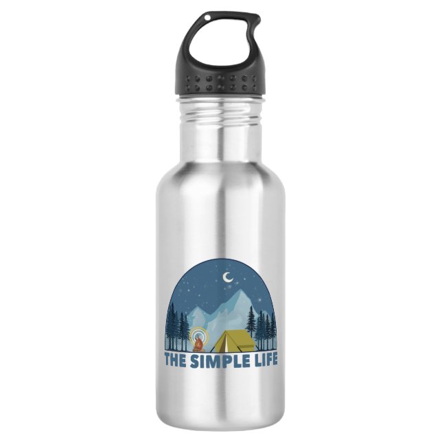 The Simple Life Camping 532 Ml Water Bottle (Front)