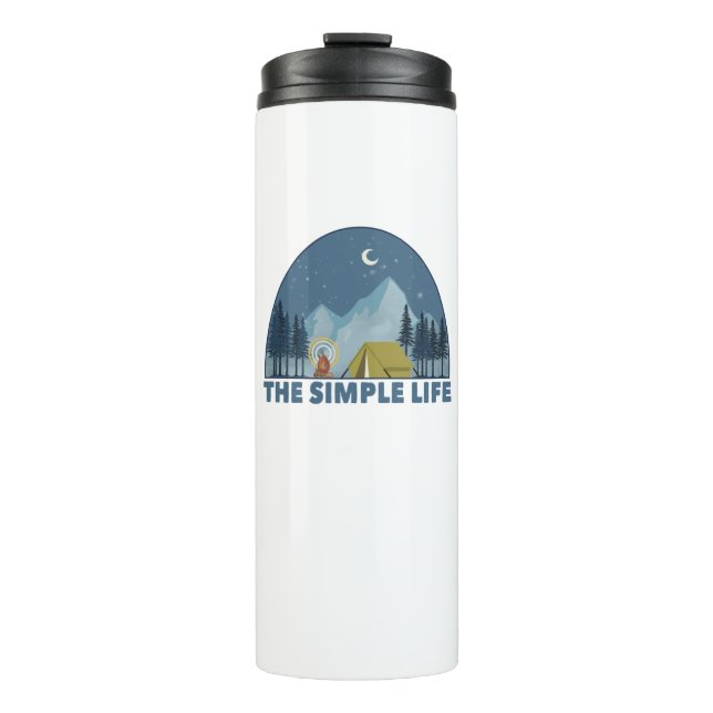 The Simple Life Camping Thermal Tumbler (Front)