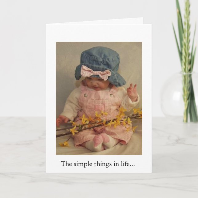 The Simple Life Card (Front)