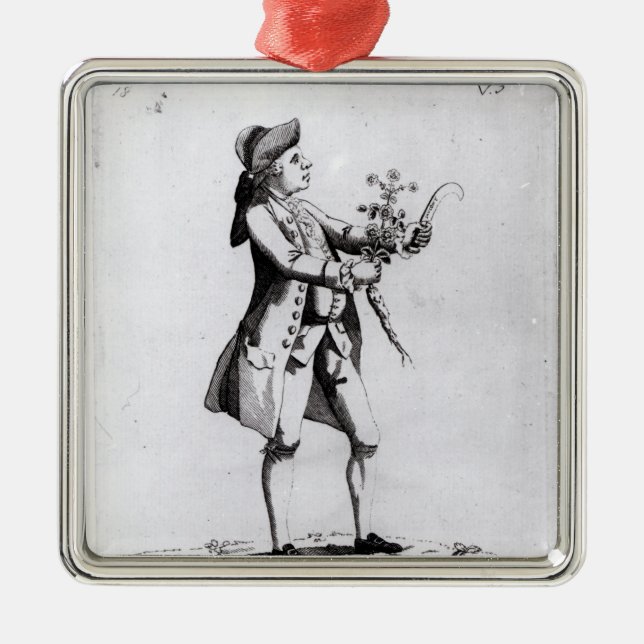 The Simpling Macaroni Metal Tree Decoration (Front)
