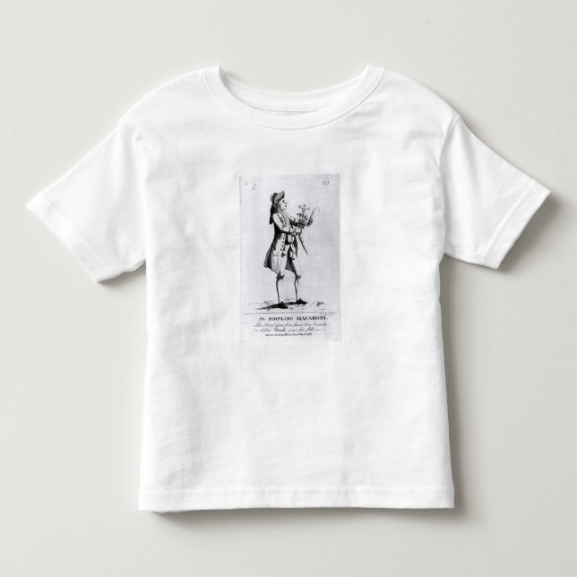 The Simpling Macaroni Toddler T-Shirt (Front)