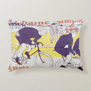 The Simpson Chain, 1896 Decorative Cushion