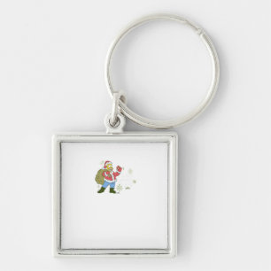 The Simpsons Christmas Tis The Jelly Season Key Ring