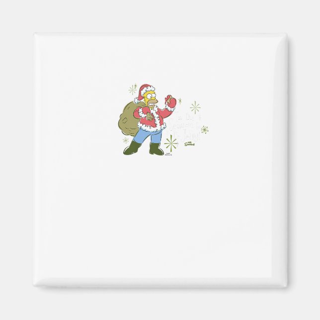 The Simpsons Christmas Tis The Jelly Season Magnet (Front)