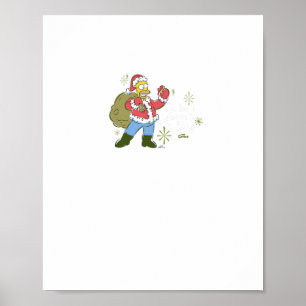 The Simpsons Christmas Tis The Jelly Season Poster