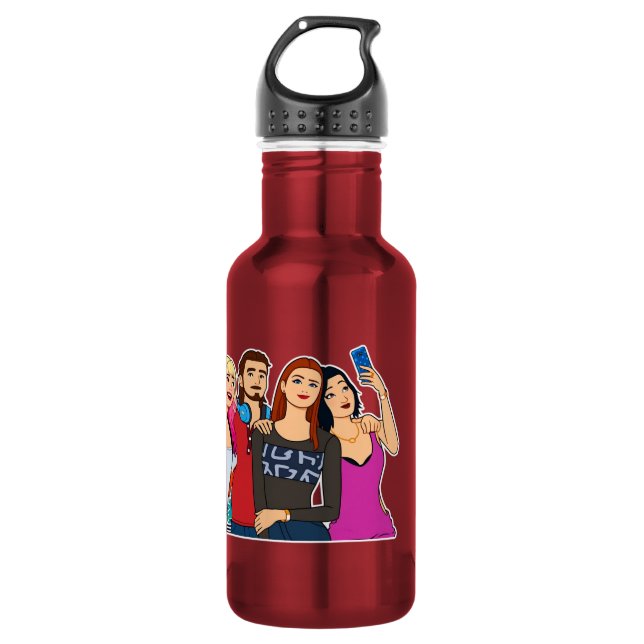 The sims 4 532 ml water bottle (Front)