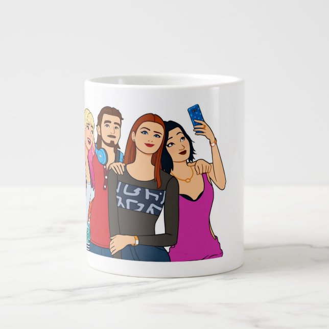 The sims 4 large coffee mug (Front)