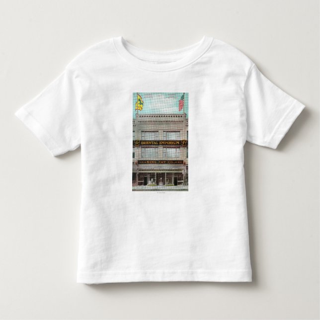 The Sing Fat Co, Oriental Emporium Toddler T-Shirt (Front)