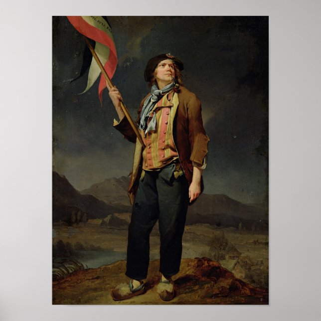 The Singer Chenard, as a Sans-Culotte, 1792 Poster (Front)