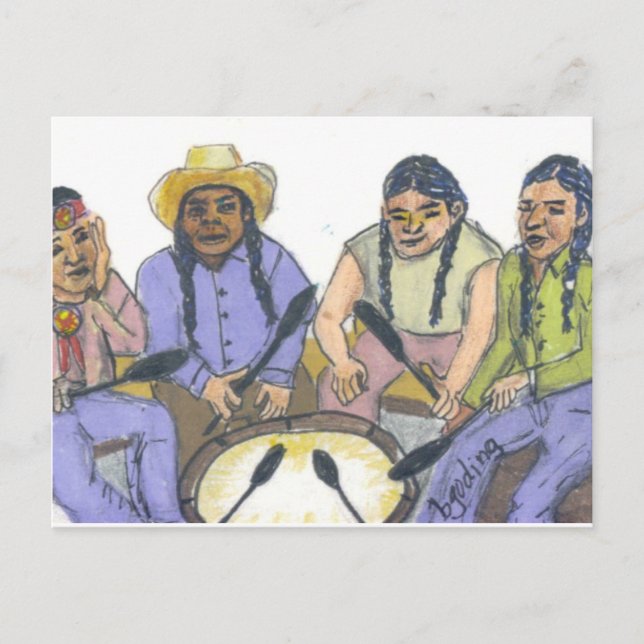 The Singers Postcard (Front)