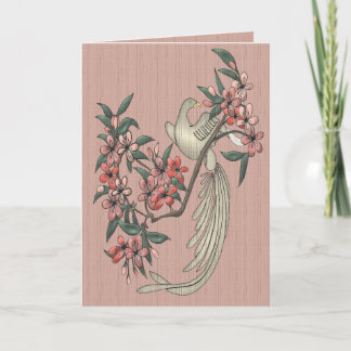 The Singing Bird Card