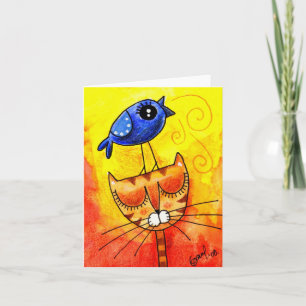 The Singing Crow - Card