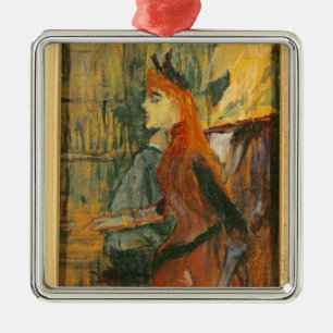 The Singing Lesson, 1882 Metal Tree Decoration