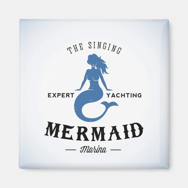The Singing Mermaid Poster Magnet (Front)