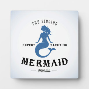 The Singing Mermaid Poster Plaque
