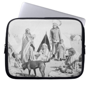The Sioux Reservation at Pine Ridge, South Dakota, Laptop Sleeve