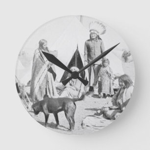 The Sioux Reservation at Pine Ridge, South Dakota, Round Clock