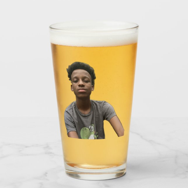 The "Sip Like Clay" Glass (Front Filled)