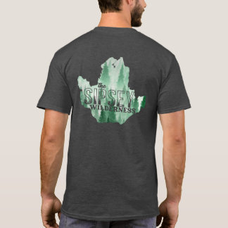 The Sipsey Wilderness Watercolor Map Tee