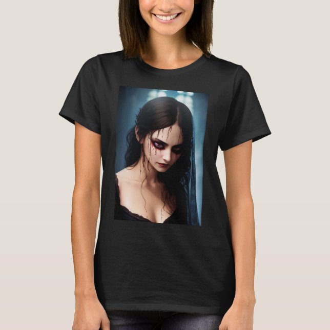 The Siren of Shadows T-Shirt (Front)