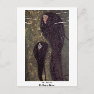 The Sirens By Gustav Klimt Postcard