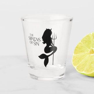 The Sirens of Sin Logo v2 Shot Glass