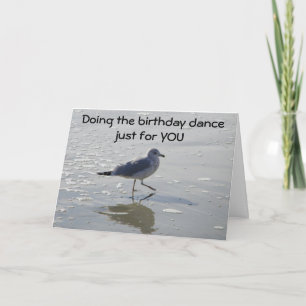 "THE SISTER BIRTHDAY DANCE" JUST FOR "YOU" CARD
