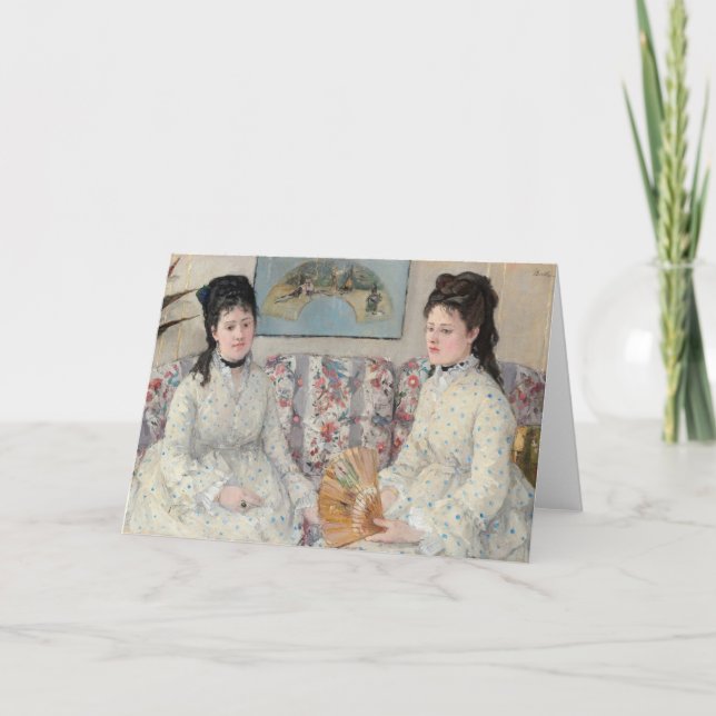 The Sisters | Berthe Morisot Card (Front)