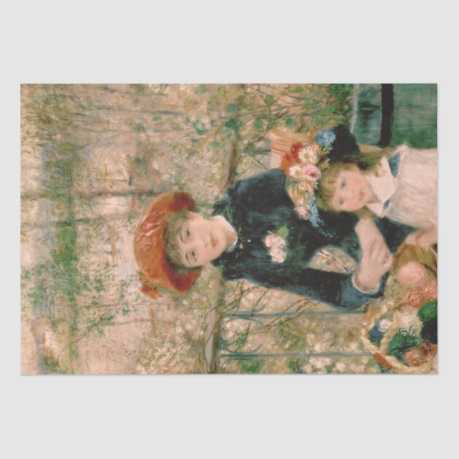The Sisters by Renoir Shabby Chic Tissue Paper (Front)