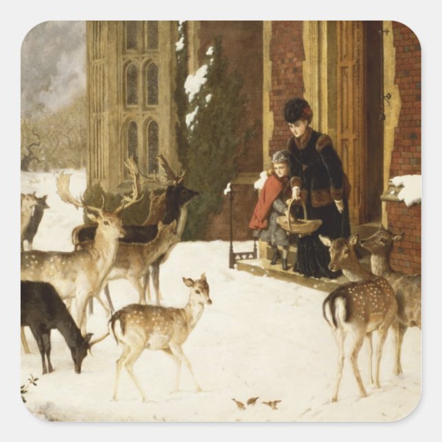 The Sisters of Charity Square Sticker (Front)