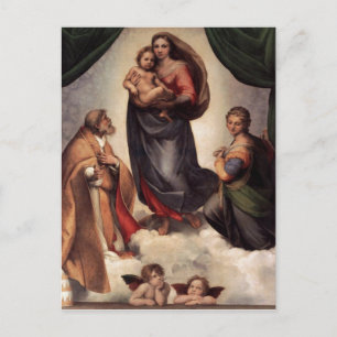 The Sistine Madonna Postcard