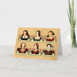 The SIx Wives of Henry VIII Classic Card