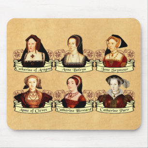 The SIx Wives of Henry VIII Classic Mouse Pad