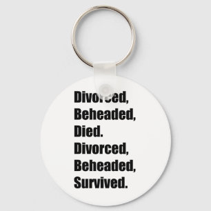 The Six Wives of Henry VIII Key Ring