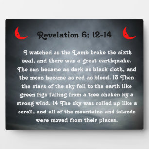The Sixth seal Plaque
