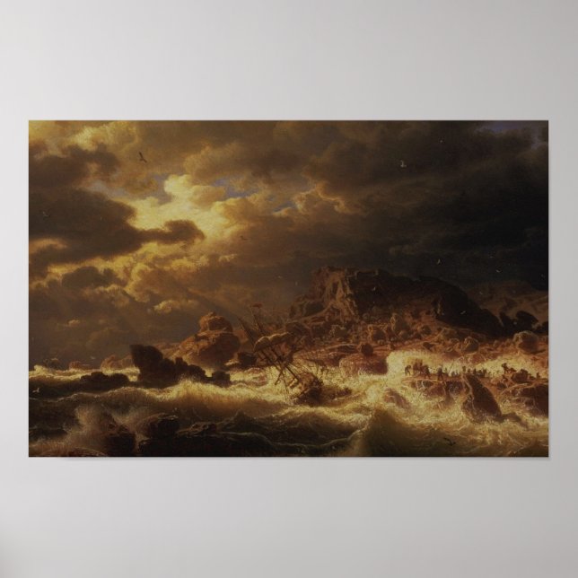 The Skagerrak Sea Poster (Front)