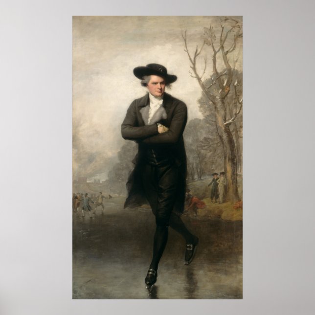 The Skater - Gilbert Stuart Fine Art Poster (Front)