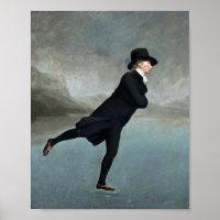 The Skating Minister painting by Henry Raeburn