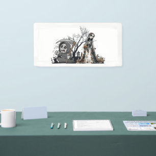  The Skeleton and the Corpse Bride. Banner