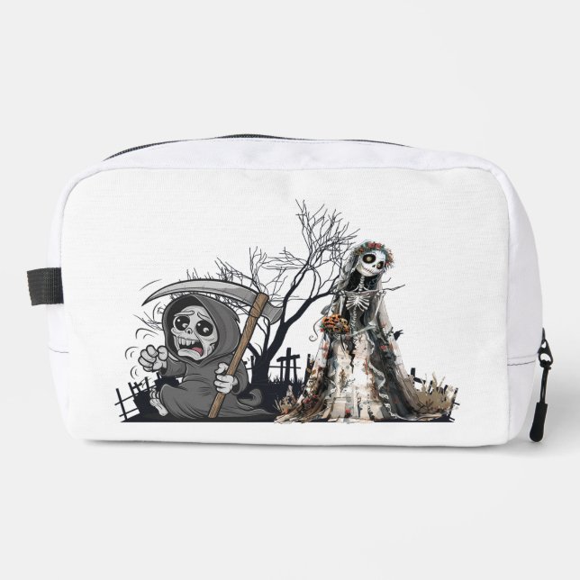  The Skeleton and the Corpse Bride. Dopp Kit (Front)