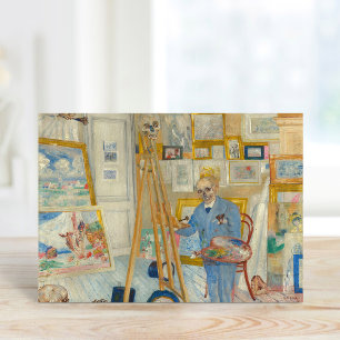 The Skeleton Painter   James Ensor Card