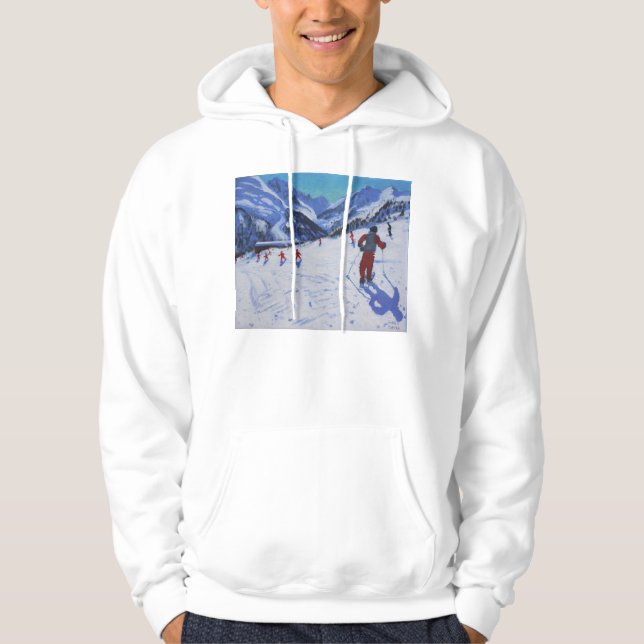 The ski instructor Mottaret Hoodie (Front)