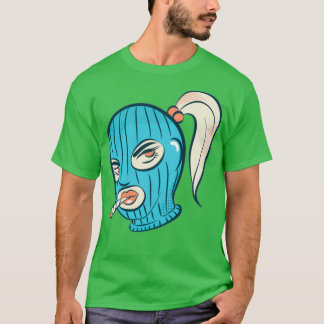 The Ski Mask Girl Smoking T-Shirt